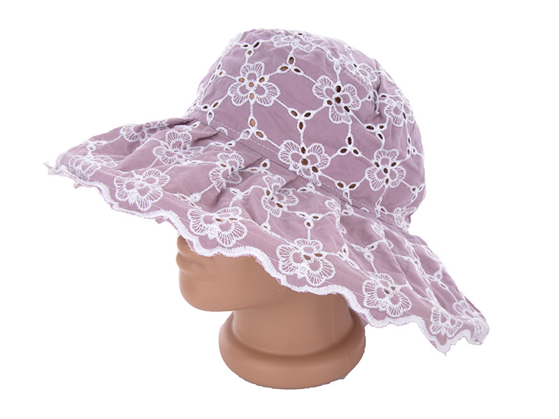 No Brand T005 purple (літо) жіночі капелюх