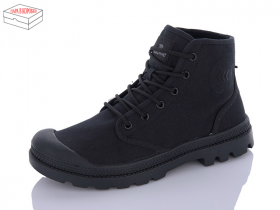 Restime HMB23444 black (деми) ботинки мужские