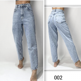 No Brand 002 l.blue (деми) джинсы женские