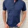 Varetti S1579 navy (лето) рубашка мужские