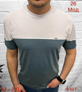 No Brand 26 d.grey (лето) футболка мужские