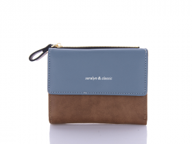 No Brand C1604 blue (демі) гаманець жіночі