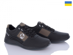 Paolla KP41 чорний-олива (демі) кросівки чоловічі