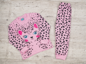 No Brand 7960 pink (деми) пижама детские