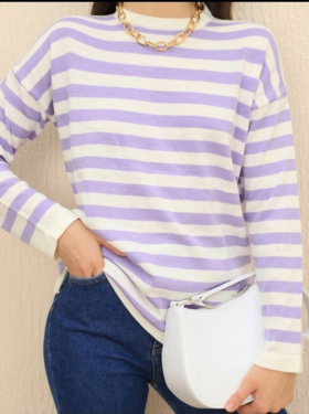No Brand 6556 lilac (демі) жіночі светр