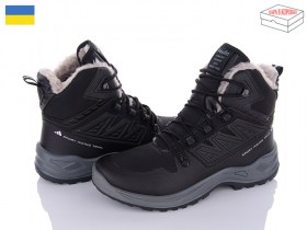 Paolla 365-6113 чорний (зима) ботинки мужские