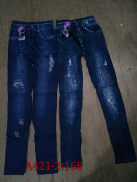 No Brand A421-2 jeans (деми) лосины женские