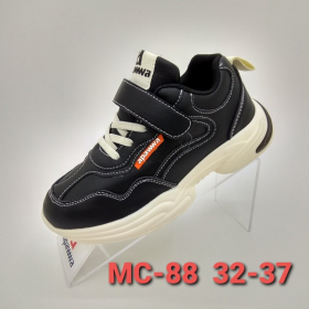 Clibee Apa-MC88 black (демі) кросівки дитячі