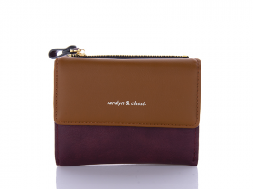 No Brand C1604 brown (демі) гаманець жіночі