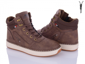 Wonex 9-789 brown (деми) ботинки мужские
