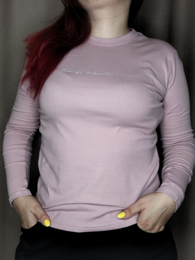 No Brand 71021 pink (деми) свитер женские
