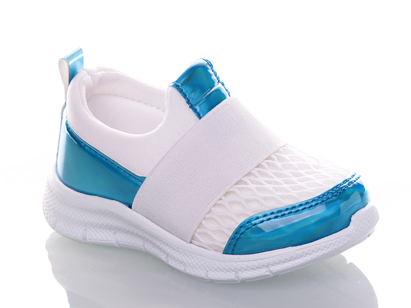 Lafonten 635 white-l.blue (22-25) (деми) кроссовки детские