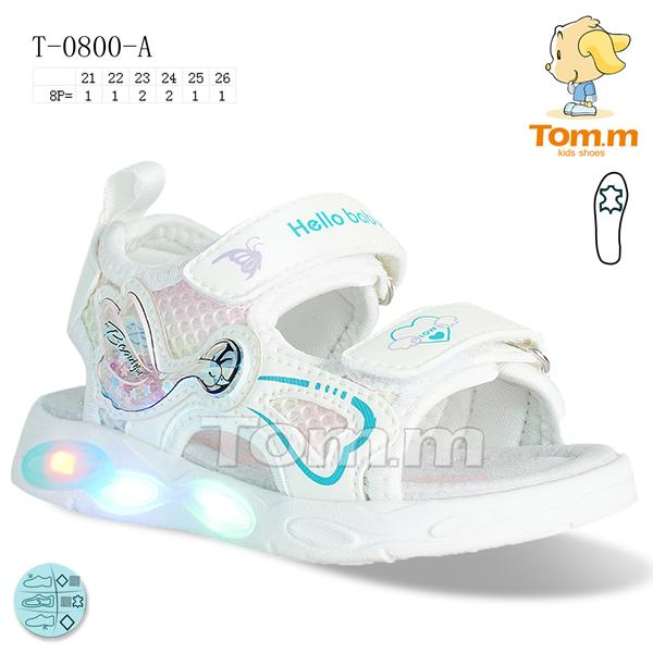 Tom.M 0800A LED (літо) дитячі босоніжки
