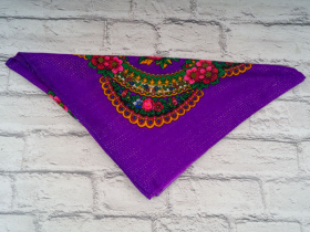 No Brand P170 d.purple люрикс (деми) платок женские