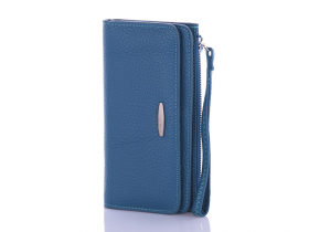 No Brand K6838-H09 l.blue (деми) кошелек женские