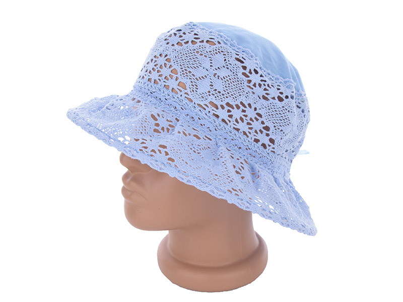 No Brand T007 l.blue (літо) капелюх жіночі