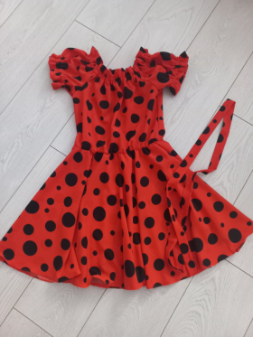 No Brand WK4 red (лето) платье детские