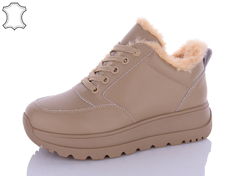 Hengji C19-6 (зима) кроссовки женские