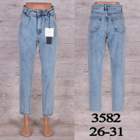 No Brand 3582 (деми) джинсы женские