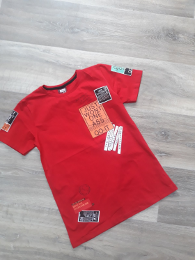 No Brand 8482 red (лето) футболка детские