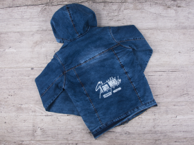 No Brand G11094 blue (8-12) (зима) куртка детские
