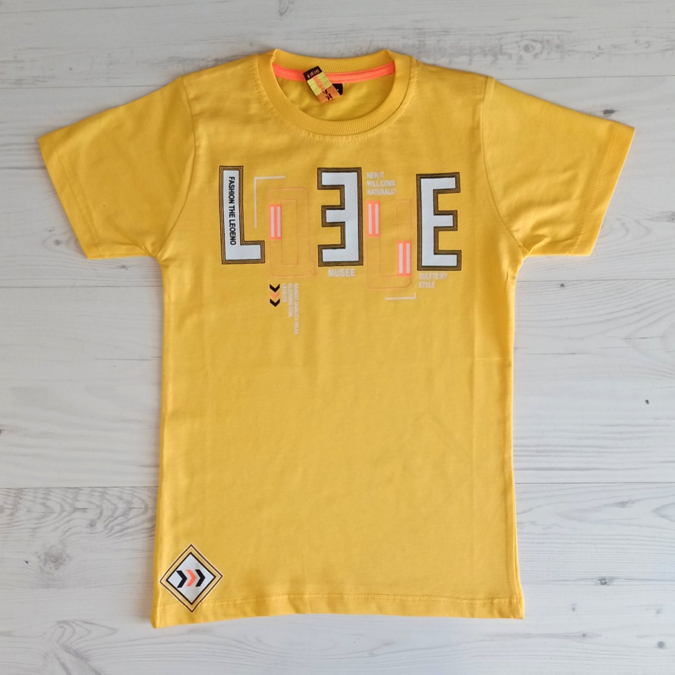 No Brand 21048 yellow (літо) футболка дитяча