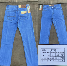 No Brand 8 l.blue (деми) джинсы мужские
