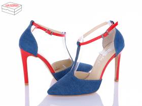 Ersax 0101 синій (літо) туфлі жіночі