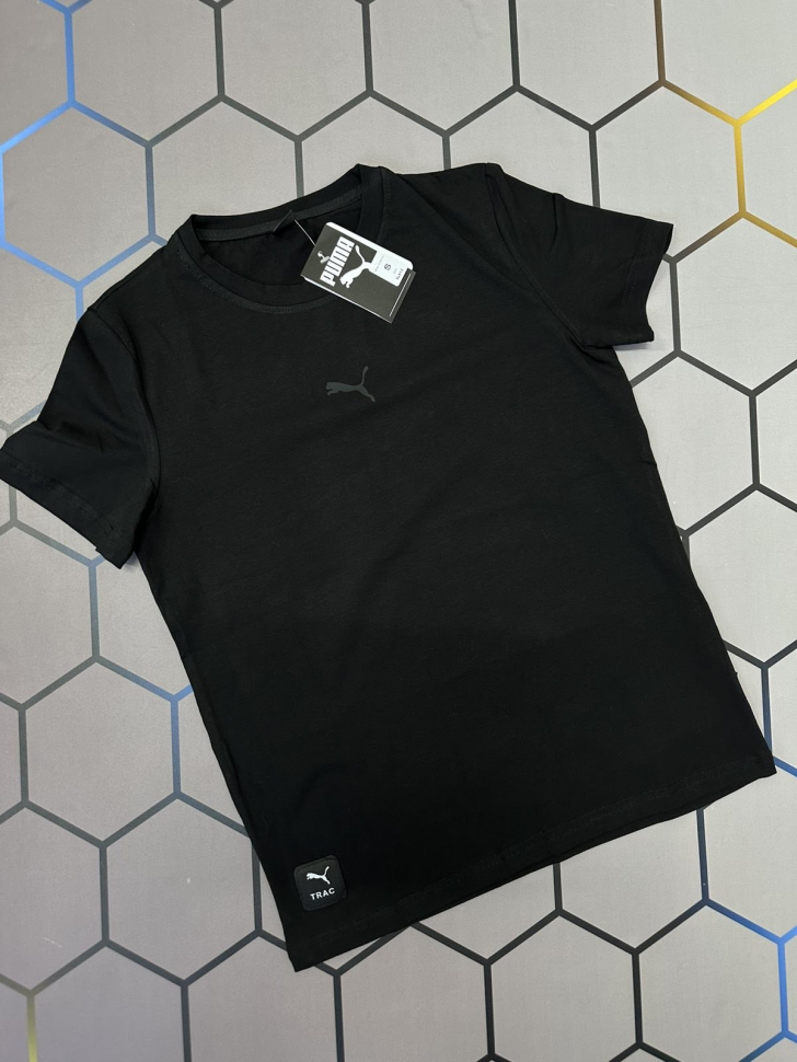No Brand 3825 black (лето) футболка мужские