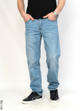 No Brand 21-730 blue (деми) джинсы мужские