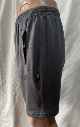 No Brand A546 grey (лето) шорты мужские
