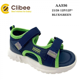 Clibee Apa-AA336 blue-green (лето) босоножки детские