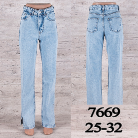 No Brand 7669 (деми) джинсы женские