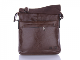Pilusi SU12 brown (деми) сумка мужские