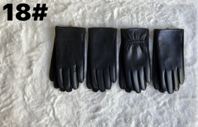 No Brand 18 black (зима) перчатки мужские