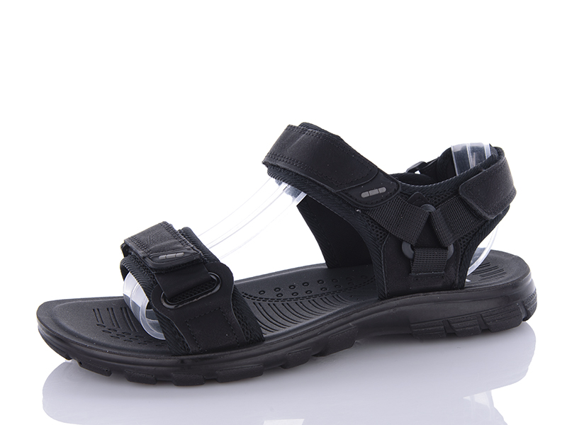 Maznlon A880 black (лето) сандалии мужские