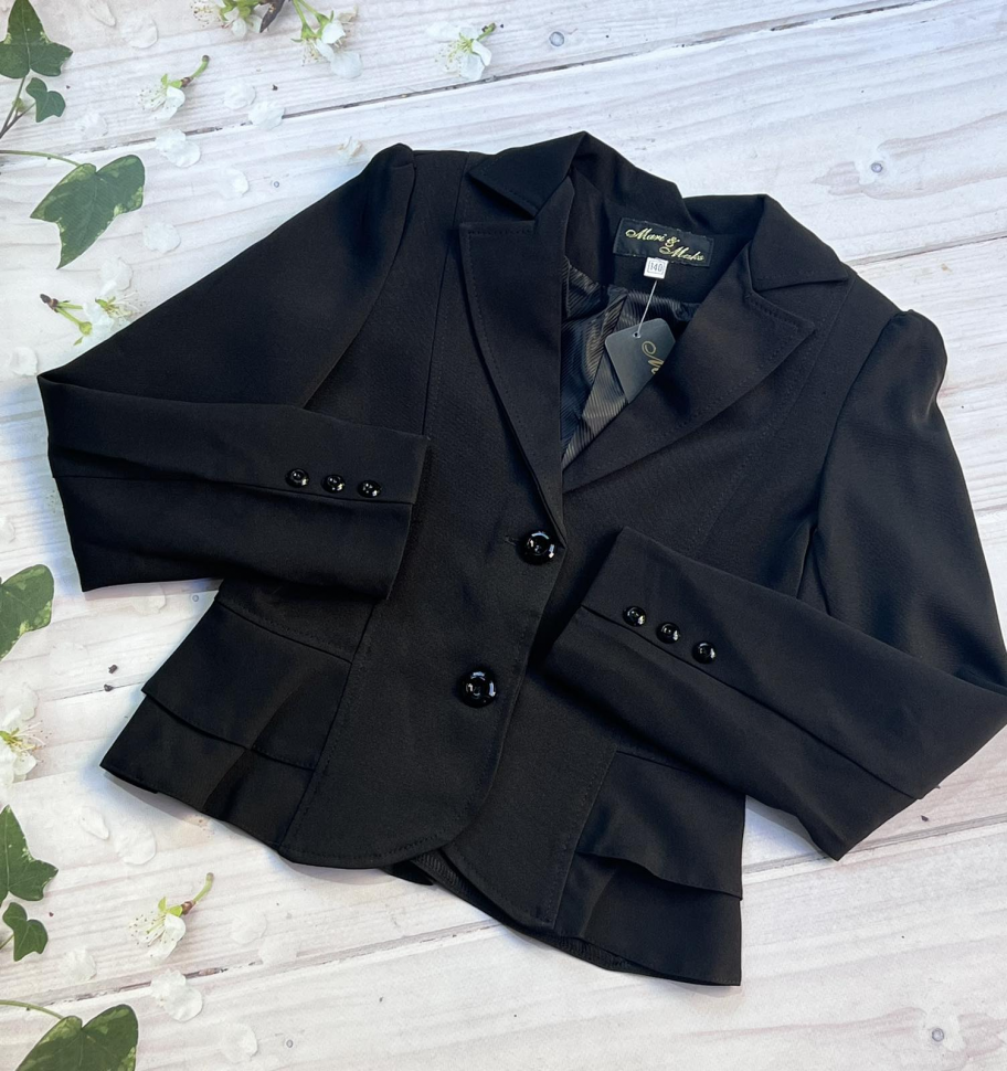 No Brand 517 black (деми) пиджак женские