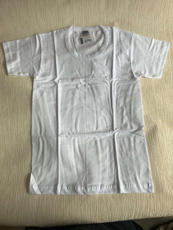 No Brand D1 white (7-8) (лето) футболка детские
