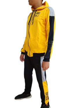 No Brand D313 yellow (деми) костюм спорт детские