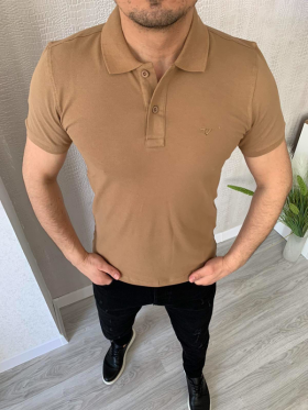 No Brand Polo S2775 beige (лето) футболка мужские