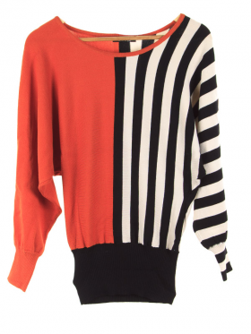 No Brand J12080 orange (деми) свитер женские
