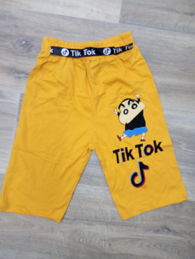 No Brand 8290 yellow (лето) шорты детские