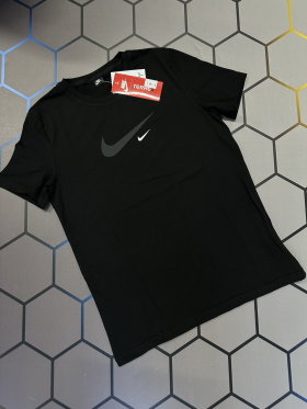 No Brand 4216 black (лето) футболка мужские