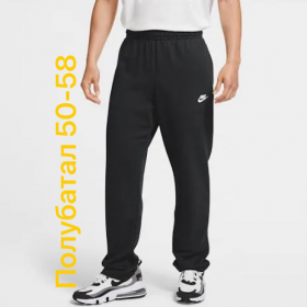 No Brand 2849 black (деми) штаны спорт мужские