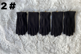 No Brand 2 black (зима) перчатки мужские