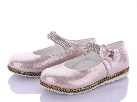 Pingu K029 pink (деми) туфли детские