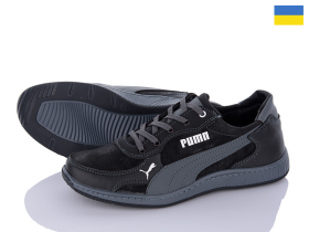 Paolla KP49P чорний-сірий (деми) кроссовки мужские