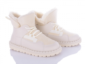 Violeta 143-39 beige (зима) ботинки женские