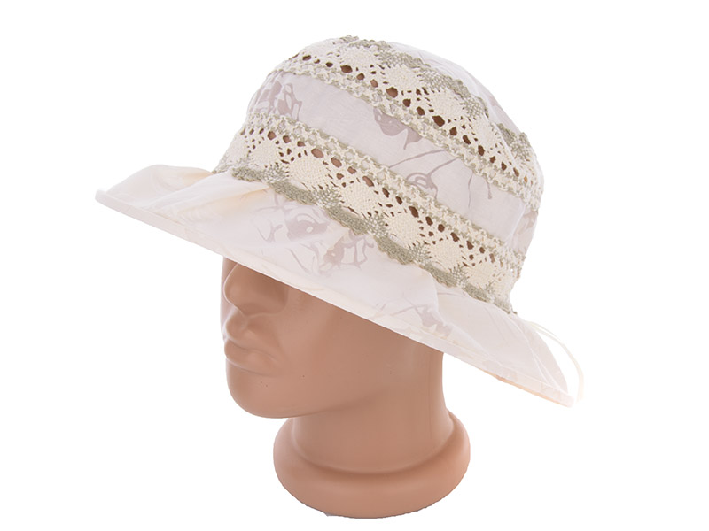No Brand T012 beige (літо) жіночі капелюх