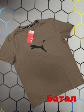 No Brand 4217 brown (лето) футболка мужские